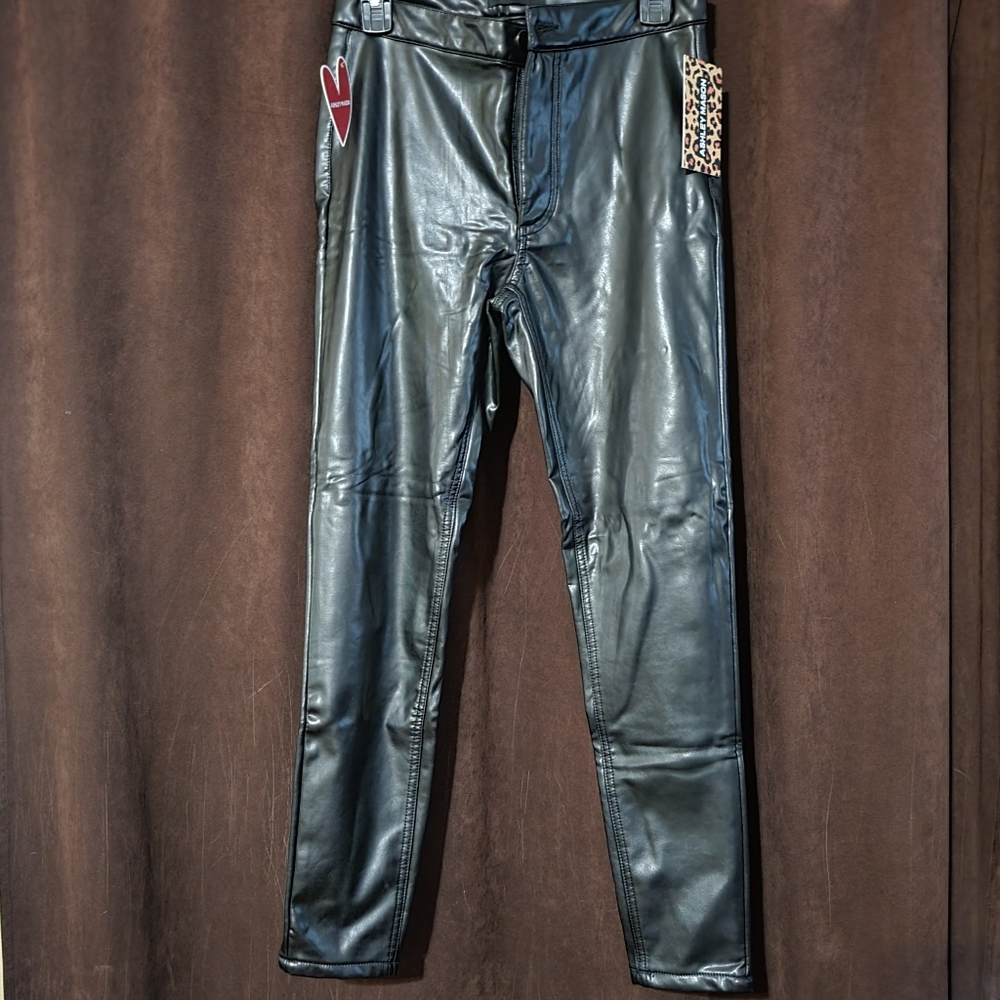Ashley Mason Faux Leather Pants